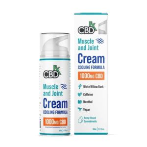 CBD Cream For Muscle & Joint: Cooling Formula