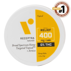 Receptra CBD Serious Relief Plus Arnica Cream