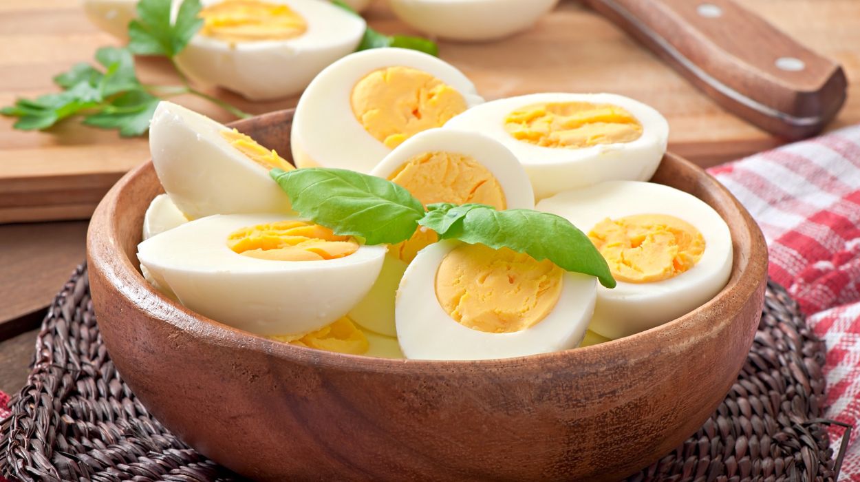 boiled eggs