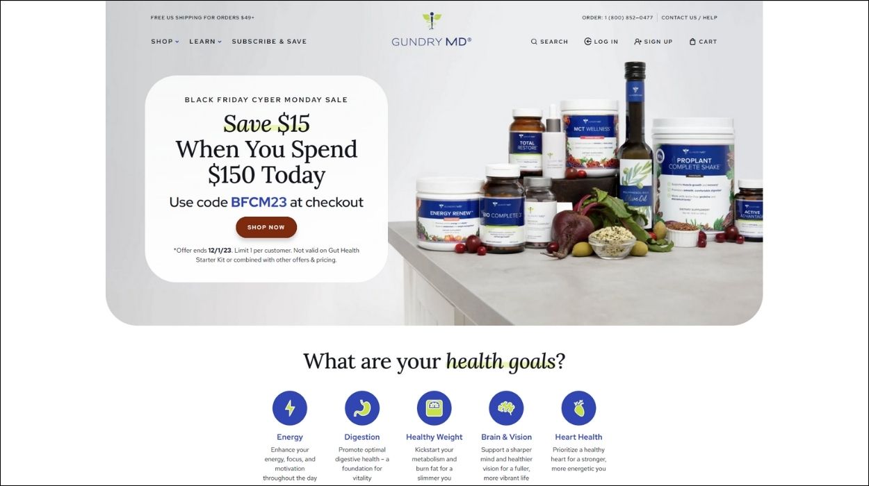 Gundry MD Coupon Code step 1