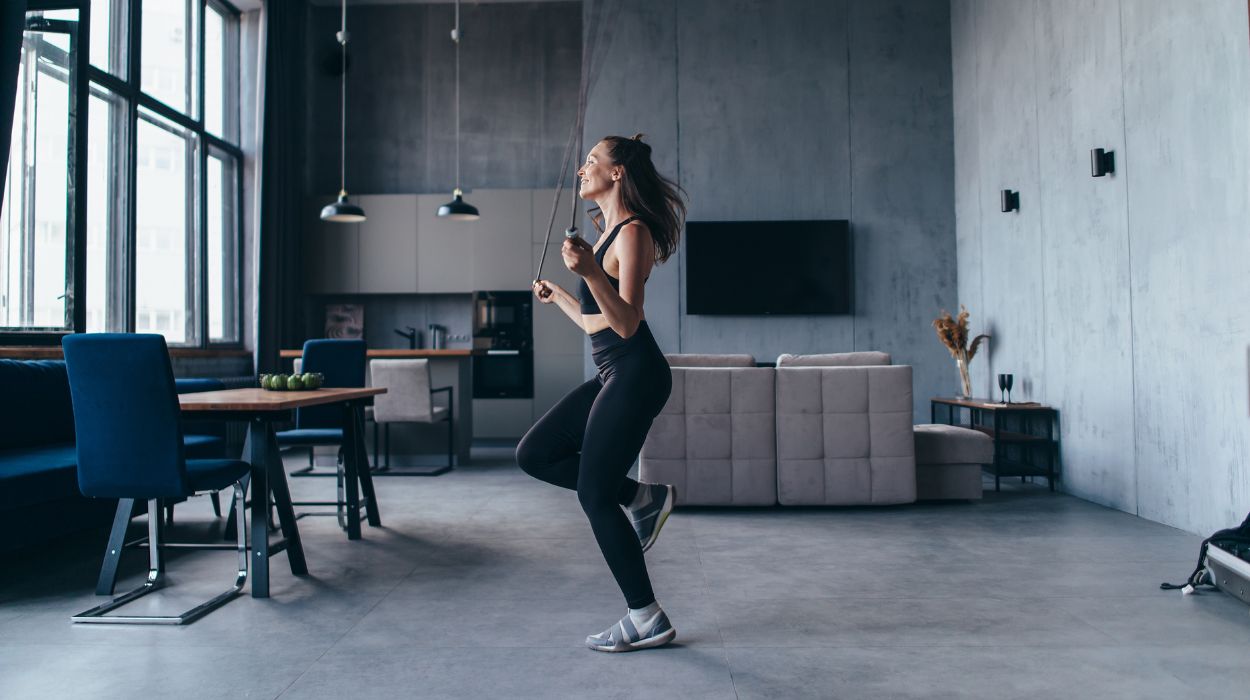 Jump rope belly fat cheap