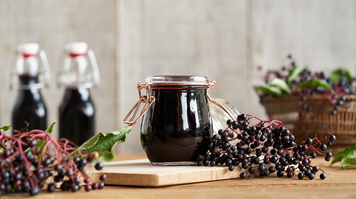 does elderberry help with flu?