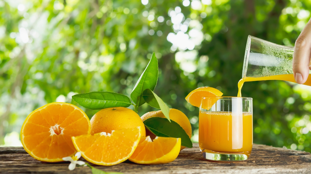 Orange Juice Offers A Low-Calorie Snack