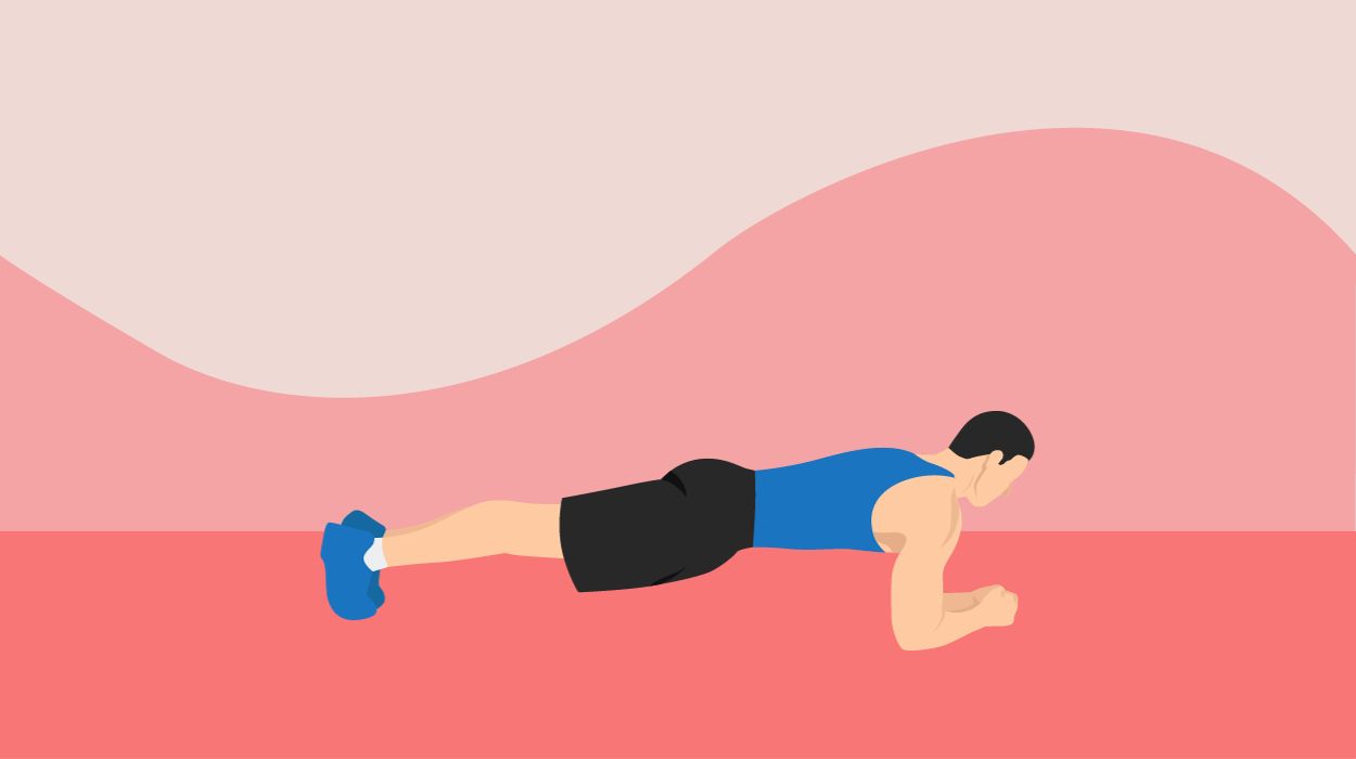 Planks - how to lose belly fat in a month