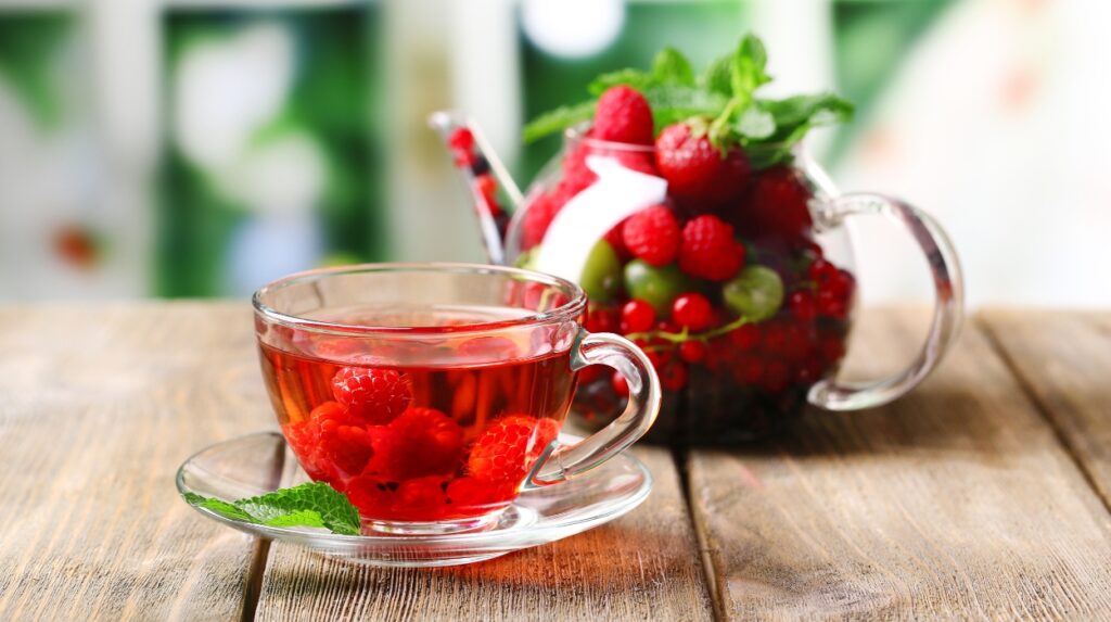 strawberry tea benefits