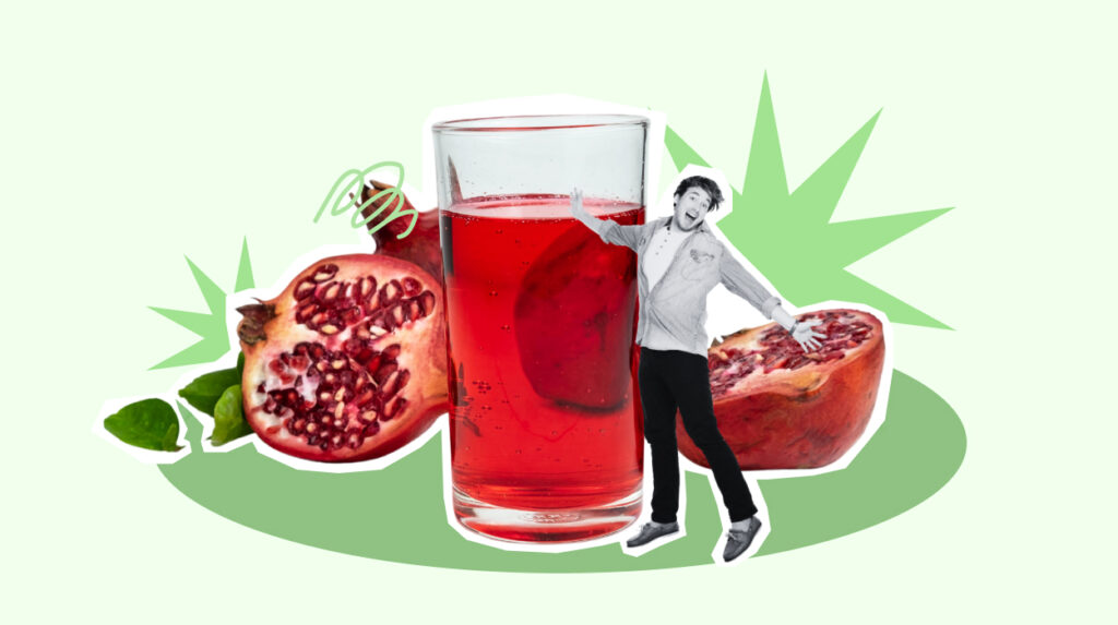 pomegranate juice benefits for men