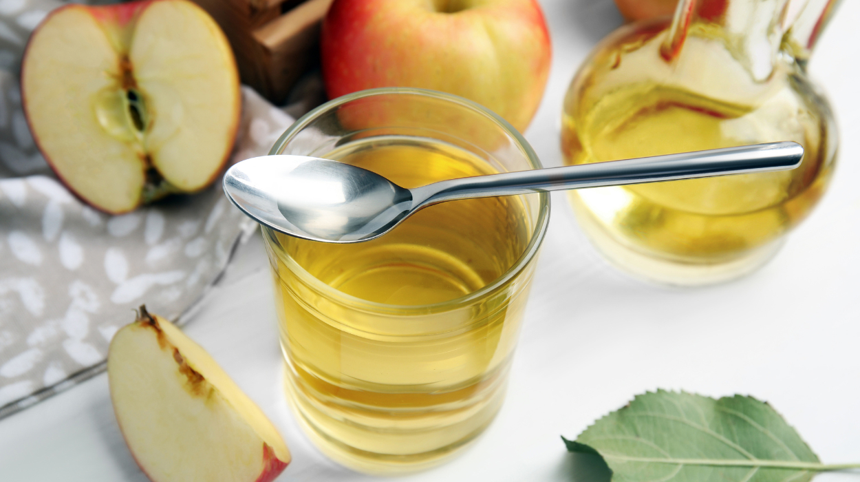 how much apple cider vinegar per day