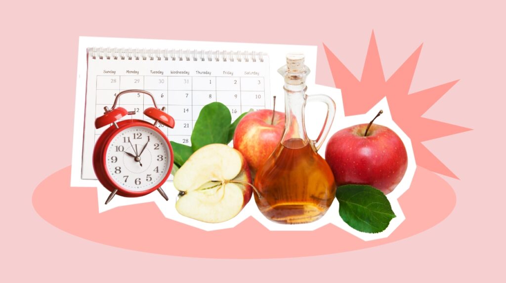 how much apple cider vinegar a day